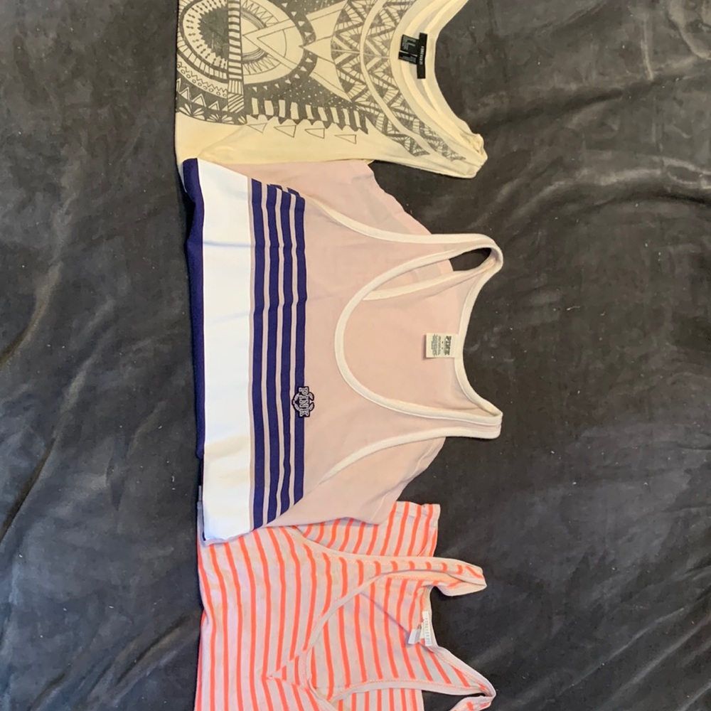 Medium tank top bundle. 3 tanks